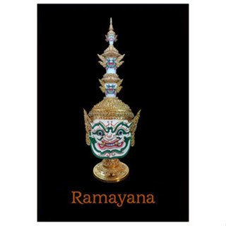 หัวโขน รามเกียรติ์ Ramayana Ban Ruk Sahassadeja Head Statue (สหัสเดชะ) (1/1 Wearable)