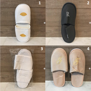 รองเท้า Slipper แบรนด์ Mandarin Oriental , Renaissance , CONRAD ใส่ที่ทำงาน ใส่อยู่บ้าน ออฟฟิส สลิปเปอร์ ของใหม่ มือ 1