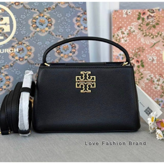 👑ผ่อน0%~แท้100%👑145357 กระเป๋าสะพาย Tory burch Britten Micro Satchel