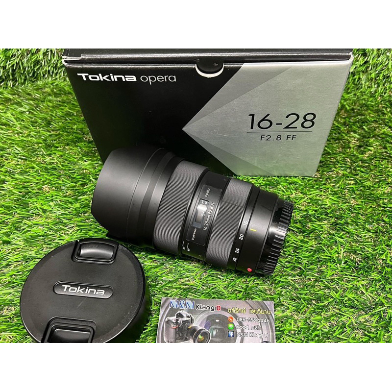 เลนส์ TOKINA 16-28 F2.8 opera FF สำหรับ CANON