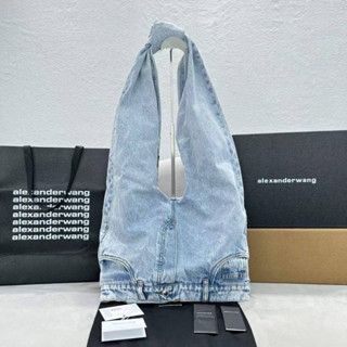 กระเป๋าสะพายยีนส์ อเล็กเซนดร้า 5 pocket jean Bag