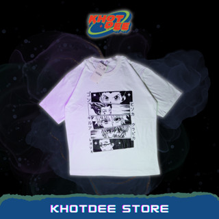 T-Shirt Oversize เสื้อยืด คอกลม - ลาย การ์ตูน Cotton 100%