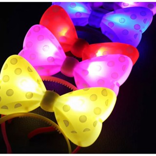 ที่คาดผมLED ที่คาดผมมีไฟ เรืองแสง  Party Neon กระพริบได้ 3 ระดับ 🇹🇭พร้อมส่งจากร้านไทย