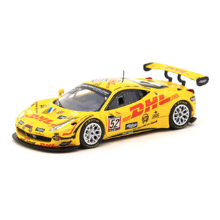 Tarmac  Ferrari 458 Italia GT3 Spa 2013 " DHL " Yellow Scale 1:64