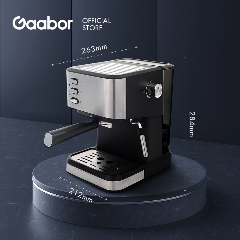 Gaabor 1.7 ลิตร เครื่องชงกาแฟ 850W เครื่องทำกาแฟ เครื่องทำกาแฟสด Coffee ...