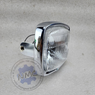 front light ไฟหน้า belle-80 ชุดไฟหน้า yamaha belle80 โคมไฟหน้าbelle80 พร้อมชุดหลอดไฟ