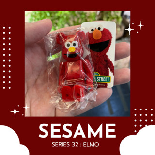 [‼️ของแท้, พร้อมส่ง‼️] 100% Be@rbrick Series 32 Elmo