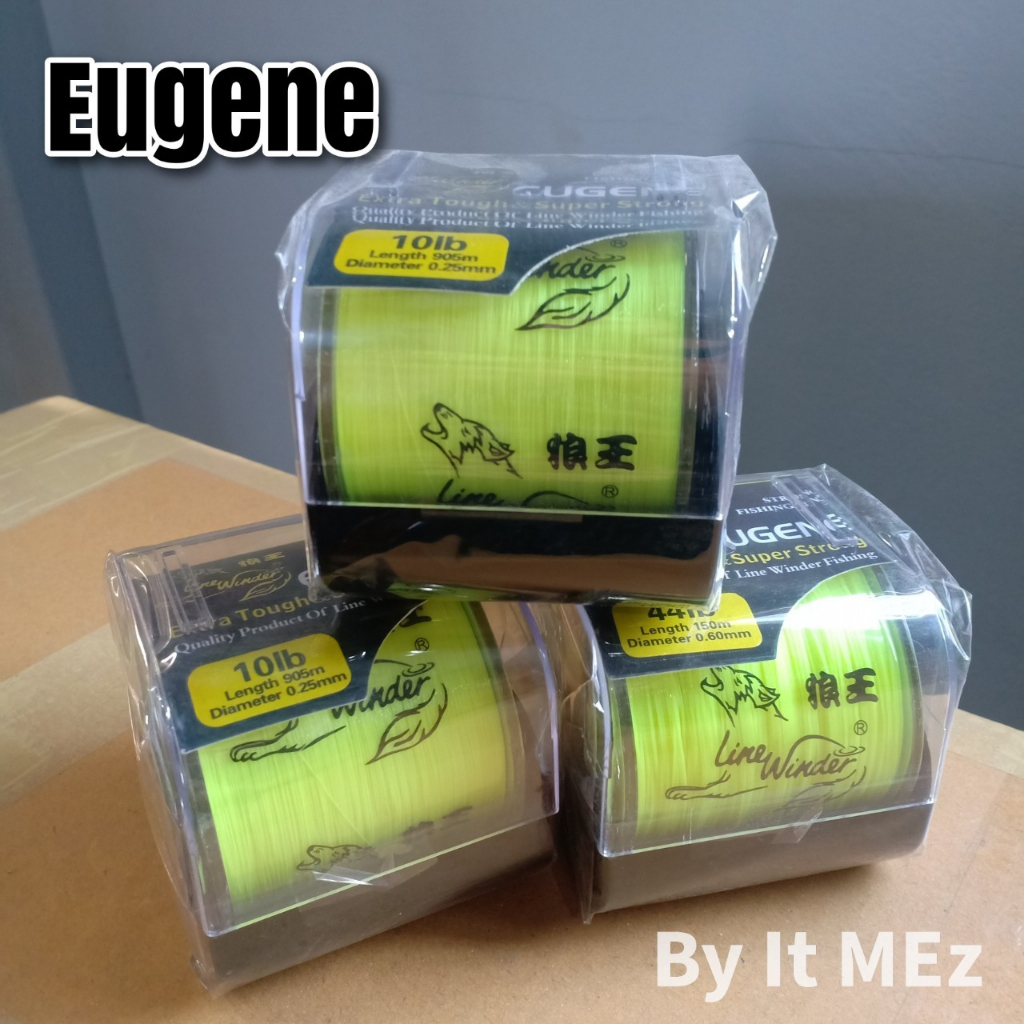 ของแท้ ราคาถูก เอ็นตกปลา สายเอ็นโหลด เอ็นหมาป่า Line Winder Eugene เหนียว ทนแรงดึง Fishing line