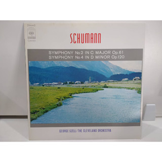 1LP Vinyl Records แผ่นเสียงไวนิล SYMPHONY No.2 IN C MAJOR Op.61 SYMPHONY No.4 IN D MINOR Op.120  (J10A68)