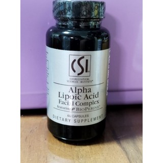 Alpha Lipoic Acid (ALA) Facial Complex 60  capsules