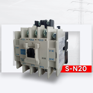 แมกเนติก S-N20 Magnetic Contactor 220V 380V Electrical Shop.