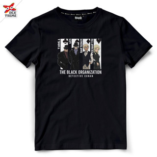 Dextreme เสื้อโคนัน (DCN-010) Conan ลาย Black Organization มี สีดำ และ สีขาว