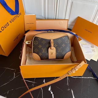 LV  DEAUVILLE งาน ออริ Size 21cm อุปกรณ์ครบพร้อมกล่อง