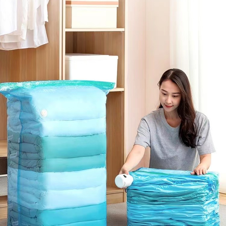 ที่สูบลมไฟฟ้า เครื่องสูบลมไฟฟ้า ปั้มลมไฟฟ้า ปั๊มลม เครื่องดูดลม ถุงสูญญากาศ ไฟฟ้า มินิแบบพกพา สีขาว รูปที่ 2