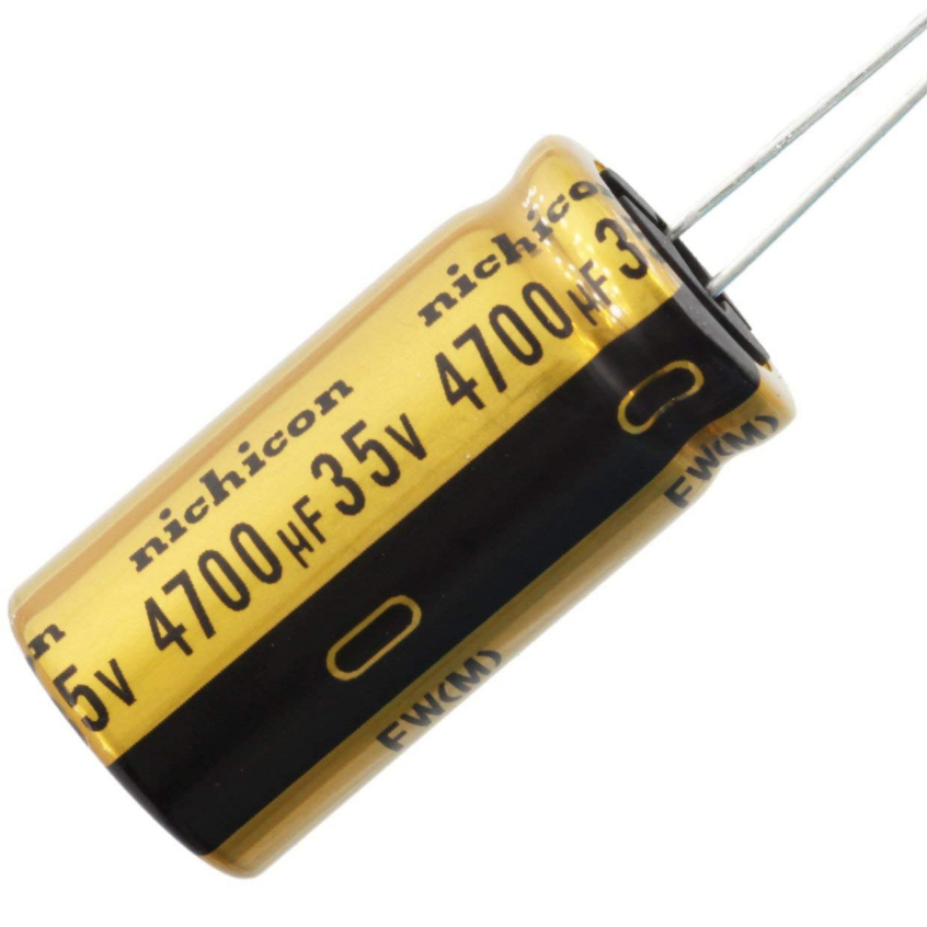 Nichicon  FW  35V.  Audio grade คาปาซิเตอร์เกรดเครื่องเสียง ของใหม่ สินค้าของแท้ 100%