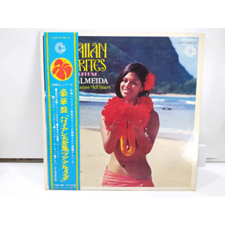 2LP Vinyl Records แผ่นเสียงไวนิล  豪華盤 ハワイアン大全集ブア・アルメイダ  (J10A100)