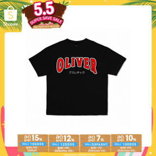 OLIVER MUSCLE เสื้อ Oversize Vintage Logo AW2022 แบรนด์ Oliver Muscle