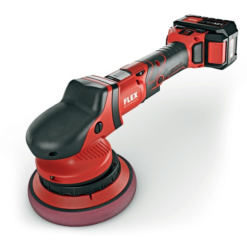 Flex XCE 10-8 125 cordless เครื่องขัดสีรถยนต์ระบบ Gear Driven