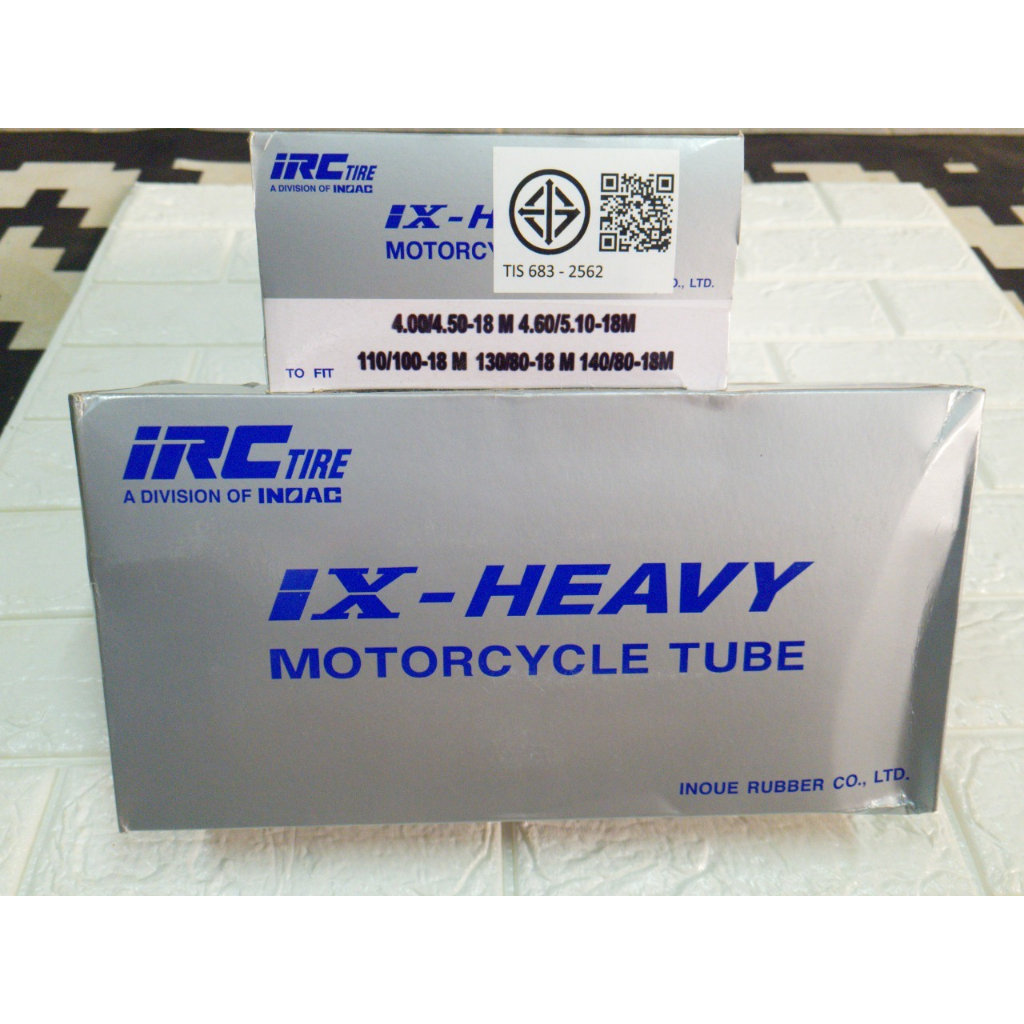 ยางใน IRC IX-Heavy 110/100-18 (แบบหนา)