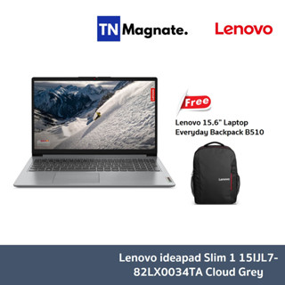 พร้อมส่ง [โน๊ตบุ๊ค] Lenovo ideapad Slim 1 15IJL7-82LX0034TA Cloud Grey - Pentium Silver N6000/4GB/256GB/15.6/Win11home