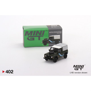 Mini GT No. 402-R Land Rover Defender 90 Pickup Bronze Green