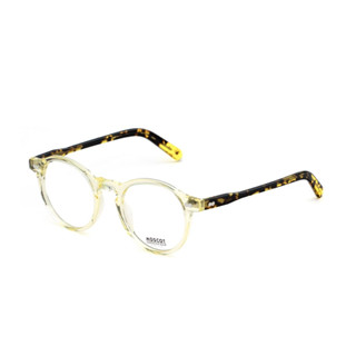 กรอบแว่นตา Moscot รุ่น Miltzen RX : Citron Tortoise (กรอบใสเหลือง ขาลายกระ) มีขนาด 46 // 49  มม.