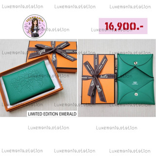 👜: New!! Hermes Limited Calvi Card Holder ‼️ก่อนกดสั่งรบกวนทักมาเช็คสต๊อคก่อนนะคะ‼️