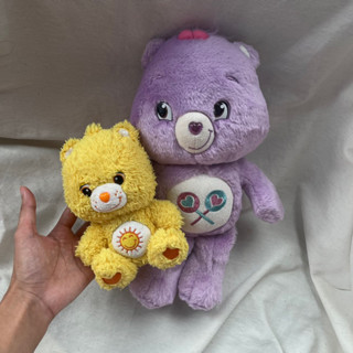 ตุ๊กตา Carebear Share Bear , Funshine Bear งานปี 2007 - 2009 น่ารักน่าสะสม💕✨