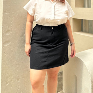 HOMME SKIRT PLUS SIZE กระโปรงสาวอวบ คนอ้วน พลัสไชต์