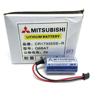 แบตเตอรี่ รุ่น CR 17335 SE-R (3V) TYPE Q6BAT MITSUBISHI (ของใหม่)