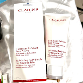 ป้ายไทย_ของแท้100%_Clarins Exfoliating Body Scrub for Smooth Skin 200 ml