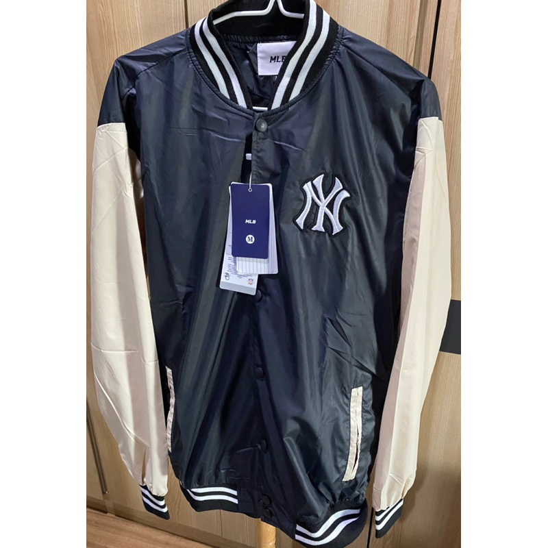 MLB เสื้อแจ็คเก็ต ผ้าร่ม กันลม กันแดด อก 30-32” แท้💯% จากOutlet