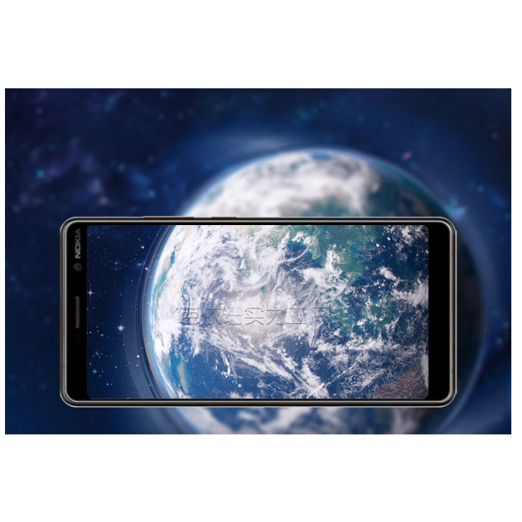 ฟิล์มกระจก เต็มจอ ขอบสีดำโนเกีย7พลัส หน้าจอ 6.0 นิ้ว For รูปที่ 3