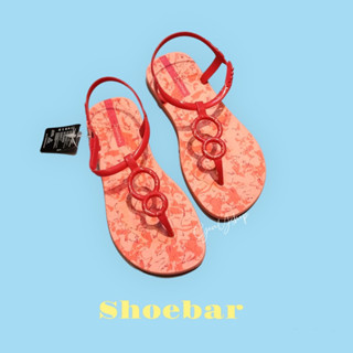 [New] Shoebar แท้💯 รองเท้าแตะ รองเท้าแฟชั่น รองเท้าผู้หญิง มีลาย (สีชมพู)