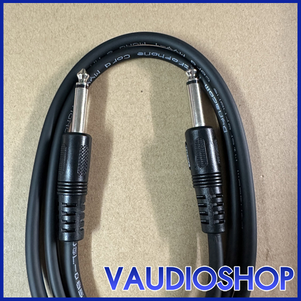 สายปลั๊กไมค์ 1เมตร, 1.5เมตร Phone Mono+Phone Mono Dynacom ทองแดงแท้ จำนวน 1 เส้น สายไมค์ mic สายสัญญาณ