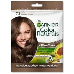 garnier 7.3 #สีผมกานิเย่ น้ำตาลประกายทอง