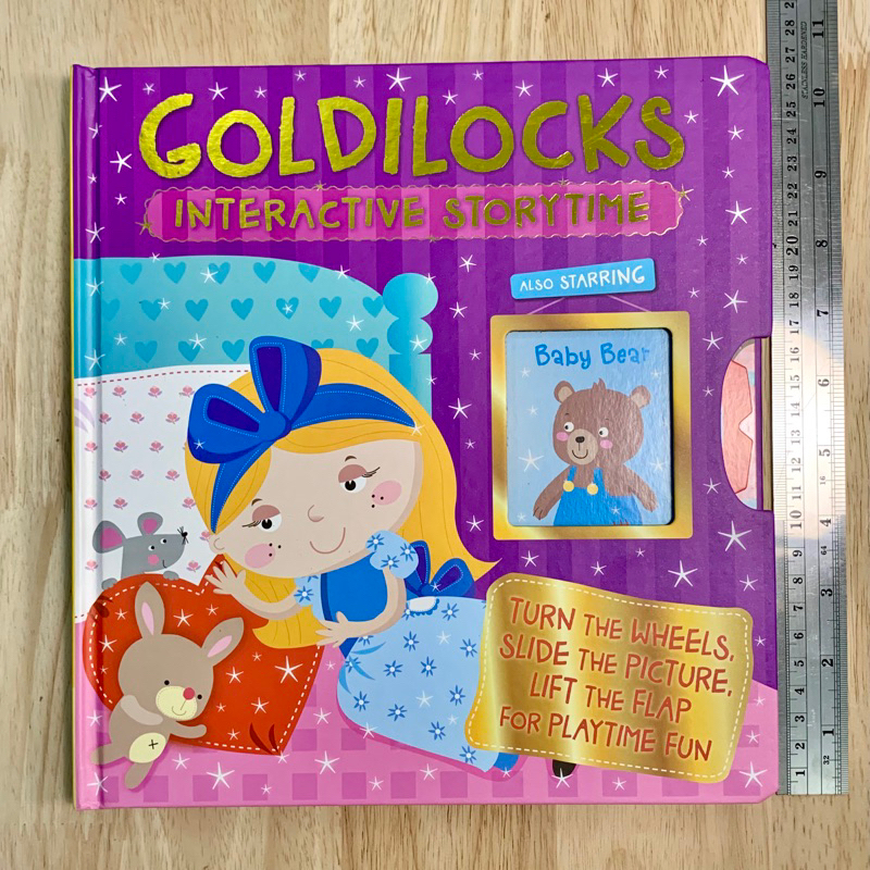 บอร์ดบุ๊ค ภาษาอังกฤษ Goldilocks (Interactive Storytime)