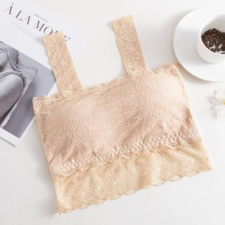 เสื้อซับในลูกไม้ มีฟองน้ำ ผ้านุ่ม ซับในลูกไม้ LB-850 3 สี