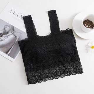 เสื้อซับในลูกไม้ มีฟองน้ำ ผ้านุ่ม ซับในลูกไม้ LB-850 3 สี