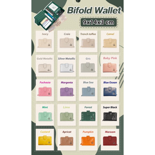 Bifold Wallet กระเป๋าสตางค์แบบพับ