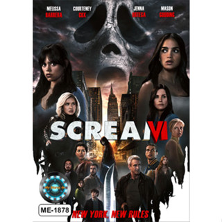 DVD หนังใหม่ หนังดีวีดี เสียงไทยมาสเตอร์ Scream VI หวีดสุดขีด 6