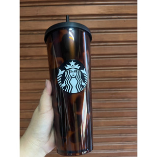 Starbucks cold cup 24 oz tortoise shell