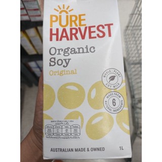 Pureharvest Organic Soy Original เครื่องดื่มน้ำนมถั่วเหลือง 1000ml