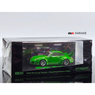 RWB Porsche 993 Rough Rhythm Hong Kong Exclusive Green 1:64 (Tarmac Works)