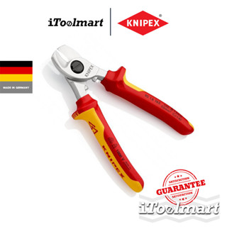 KNIPEX กรรไกรตัดสายเคเบิ้ล 95 16 165 SB ด้าม VDE