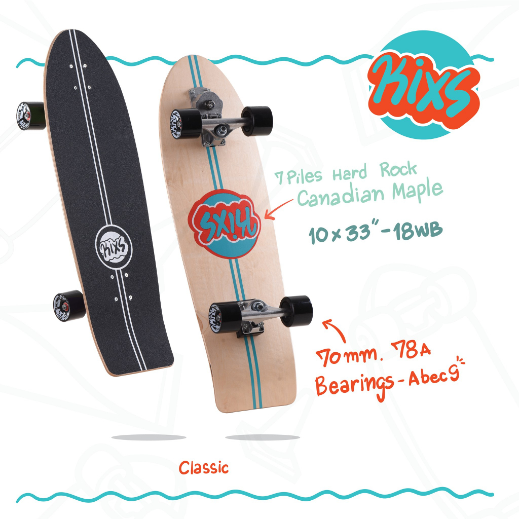 KIXS Surfskate Size33 - Classic