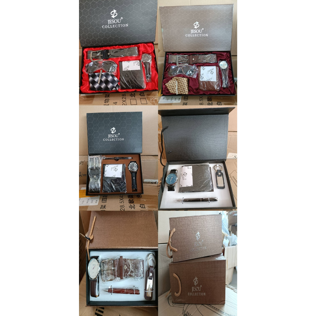 เซ็ทของขวัญคุณผู้ชาย พร้อมกล่อง คละแบบ คละสี (สินค้าหลุดQC มีตำหนิ)