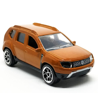 รถเหล็กมาจอเร็ต Majorette Dacia Duster - Facelift สีส้มเข้ม ขนาด 1/64 ยาว 8 cm มือสอง #001