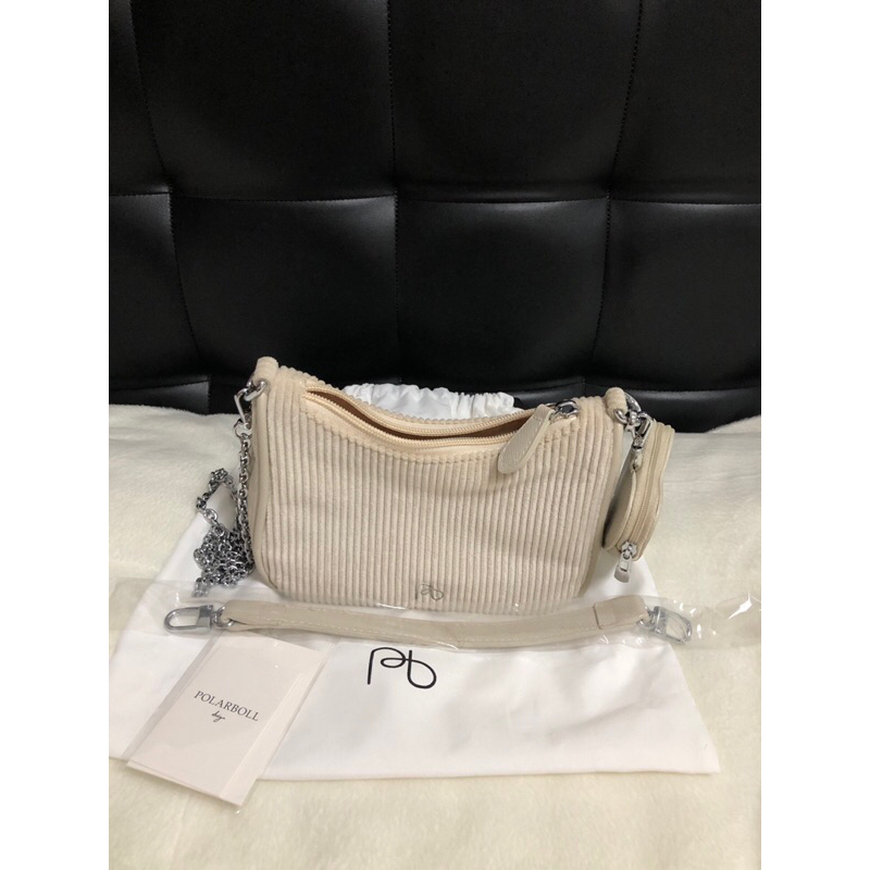 กระเป๋า polarball สีivory