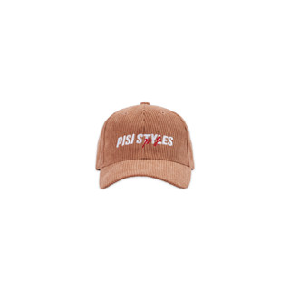 หมวกแก๊ปลูกฟูก ร่องใหญ่ (PISI Corduroy Cap 02) | สีโอวัลติน (Ovaltine)